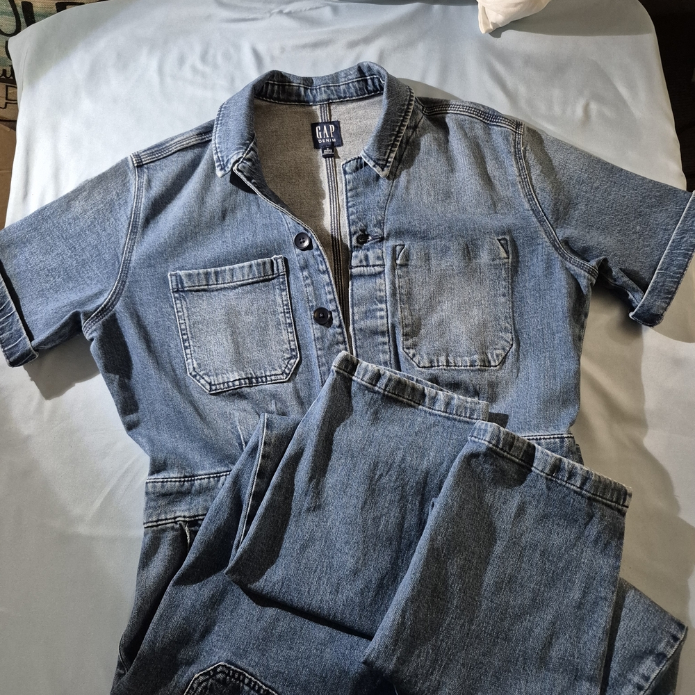 SOLD...GAP Denim Jumpsuit